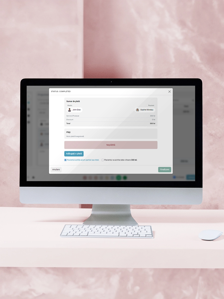 Gestiunea Încasărilor și Plăților caracteristica aplicației software